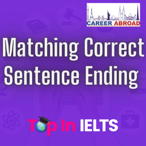 Matching Correct Sentence Ending
